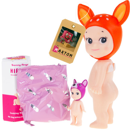 TG80398 Sonny Angel mini panenka Angel Hipper, dekorace ve tvaru zvířátek, různé druhy blind boxů