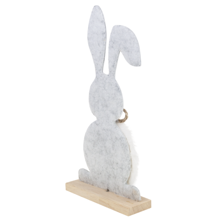 Velikonoční ozdoba, dřevěný králík, velikonoční figurka, 21 cm