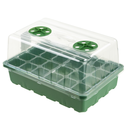 TG81374 MINI SKLENÍK KLÍČENÍ ŠKOLKA KLÍČENÍ SAZENIC VĚTRÁNÍ VÝSEV
