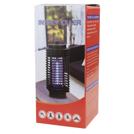 TG81527 elektrická lampa na hmyz, 20 m², komáři, mouchy, mušky