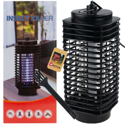 TG81527 elektrická lampa na hmyz, 20 m², komáři, mouchy, mušky