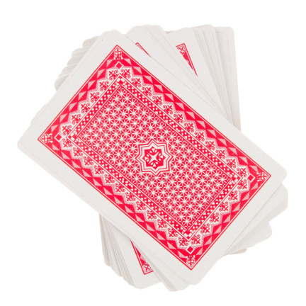 TG72984 2x sady karet na poker, balíček lakovaných karet, sada 108 ks, tradiční karty