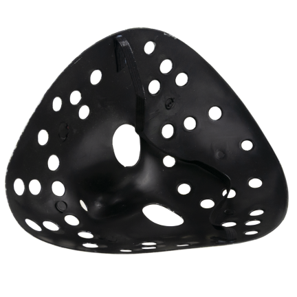 TG83753 halloweenská maska z hororu „Pátek třináctého“, černá