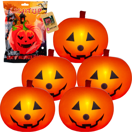 TG83793 LED balónky, 5 ks/sada, Halloween