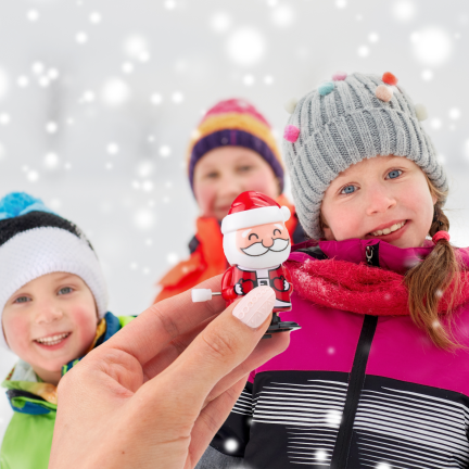 TG84250 – natahovací hračka – chodící Santa Claus