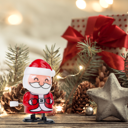 TG84250 – natahovací hračka – chodící Santa Claus
