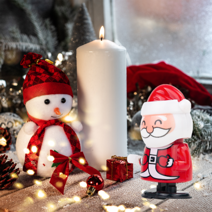 TG84250 – natahovací hračka – chodící Santa Claus