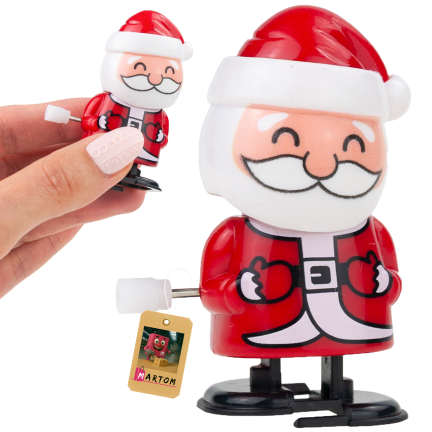 TG84250 – natahovací hračka – chodící Santa Claus