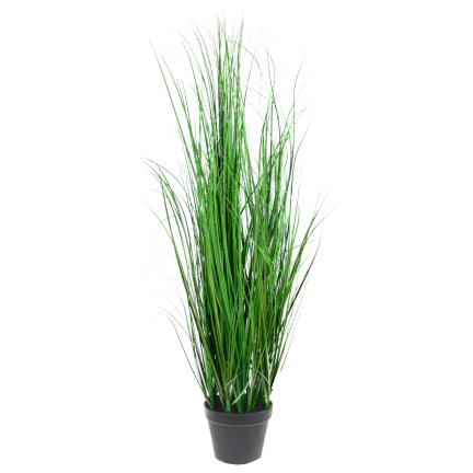 CV06319 velká umělá tráva v květináči, 85 cm, imitace
