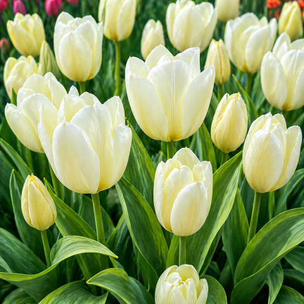 Tulipán purissima, cibulky tulipánů, cibulky květin, velikost 9,5/10, 50 ks.