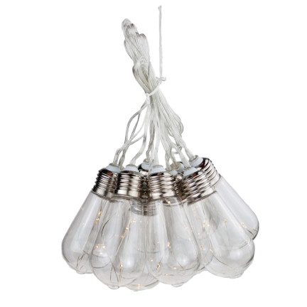TG60454 solární zahradní a balkonové lampy, žárovky do loftů, LED řetězy, solární girlandy 