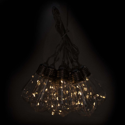 TG60454 solární zahradní a balkonové lampy, žárovky do loftů, LED řetězy, solární girlandy 