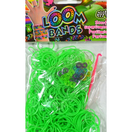 EE62 sada gumiček Loom Bands, 300 ks, voňavé
