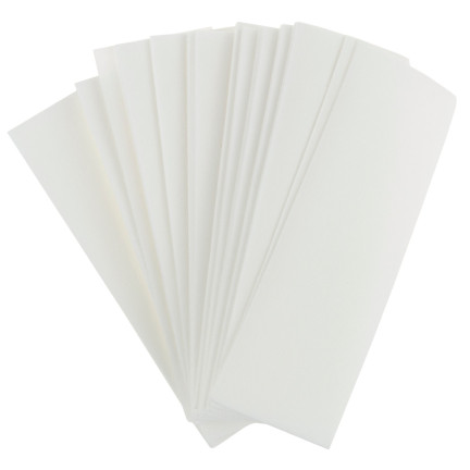 UR25 vlákninové pásky pro depilaci voskem, 100 ks, 20 cm, odolné