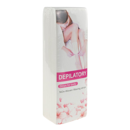 UR25 vlákninové pásky pro depilaci voskem, 100 ks, 20 cm, odolné