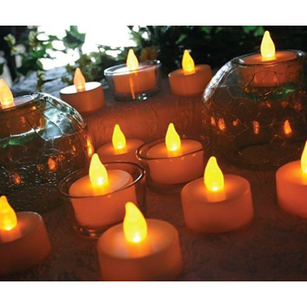 TG59649 svíčka, LED svíčka, náplň do svíčky typu tealight, žlutý plamen, svíčka