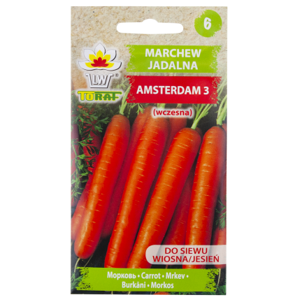W0364 mrkev Amsterdam 3 semena mrkve 5 g, raná odrůda z Amsterdamu