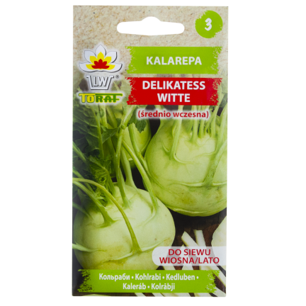 W1073 KALAREPAPEROVÉ SEMÍNKO DELICATESS WITTE WHITE WY jaro/léto 2G