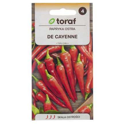 W1137 DE CAYENNE PÁLIVÁ CHILLI SEMÍNKA PÁLIVÁ 0,5G