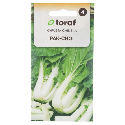 W3779 ČÍNSKÉ ZELÍ PAK CHOI 1G SEMENA ČÍNSKÉHO ZELÍ TORAF