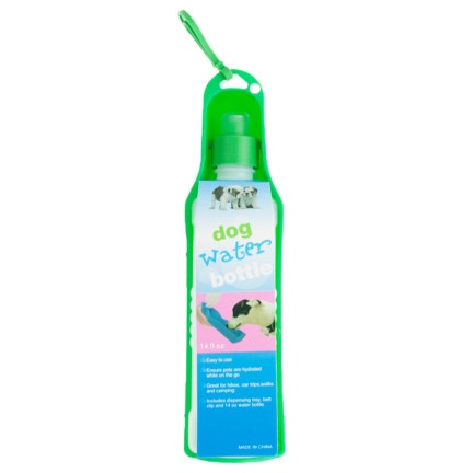 XA124B přenosná láhev pro psy se svorkami 250 ml