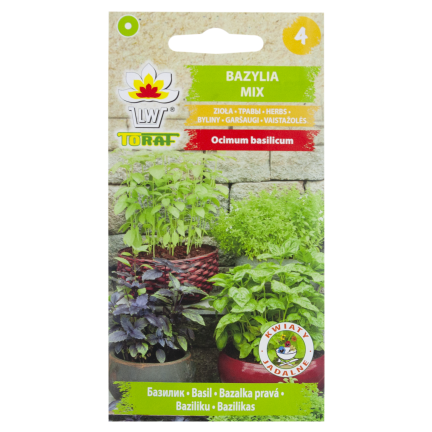Z3129 AROMATICKÁ BAZALKA SMĚS ODRŮD A BAREV PRO ITALSKOU KUCHYNI 1G