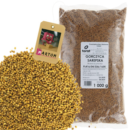 Z5918 sarepská hořčice 1000 g