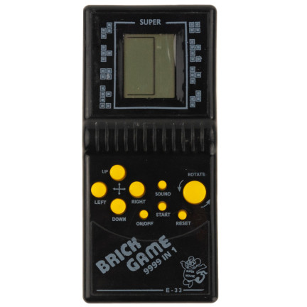 ZB20 – elektronická hra Tetris, hadí hra, kapesní konzole