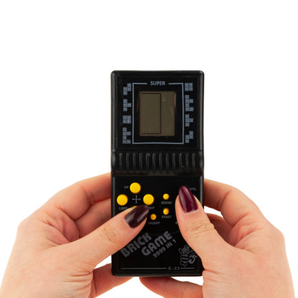 ZB20 – elektronická hra Tetris, hadí hra, kapesní konzole