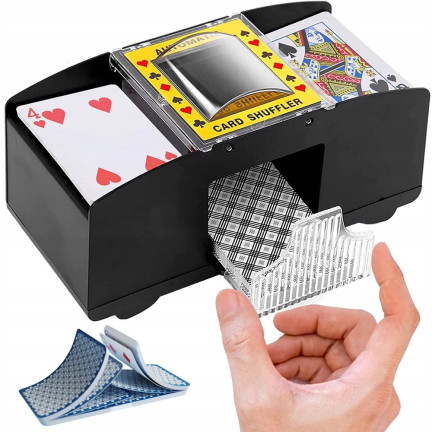 Míchačka karet na poker, automatická míchačka, pokerová sada, poker