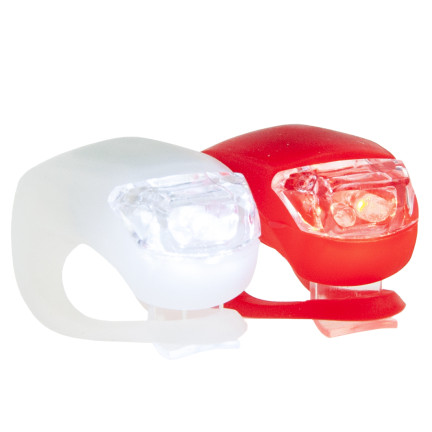 ZW39 VEDL JÍZDNÍ KOLO LAMPA PŘEDNÍ ZADNÍ 2 KS